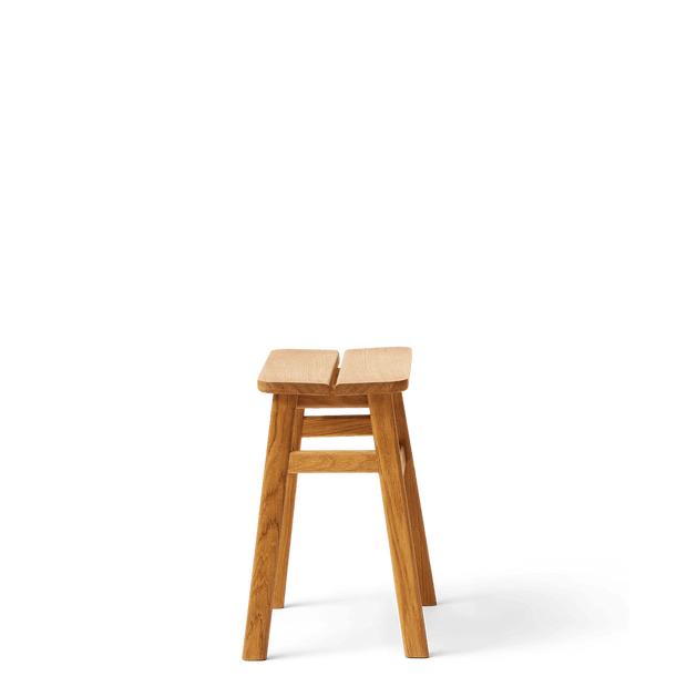 Form & Refine Angle Standard Stool 45, Oak