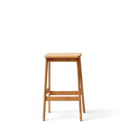Form & Refine Angle Standard Stool 65, Oak