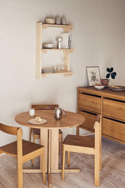Form & Refine Beam Wall Shelf 3, Pine