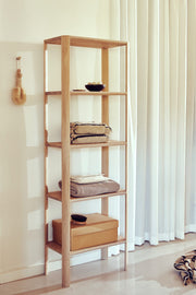 Form & Refine Leaf Shelf 0.5×5, White Oak