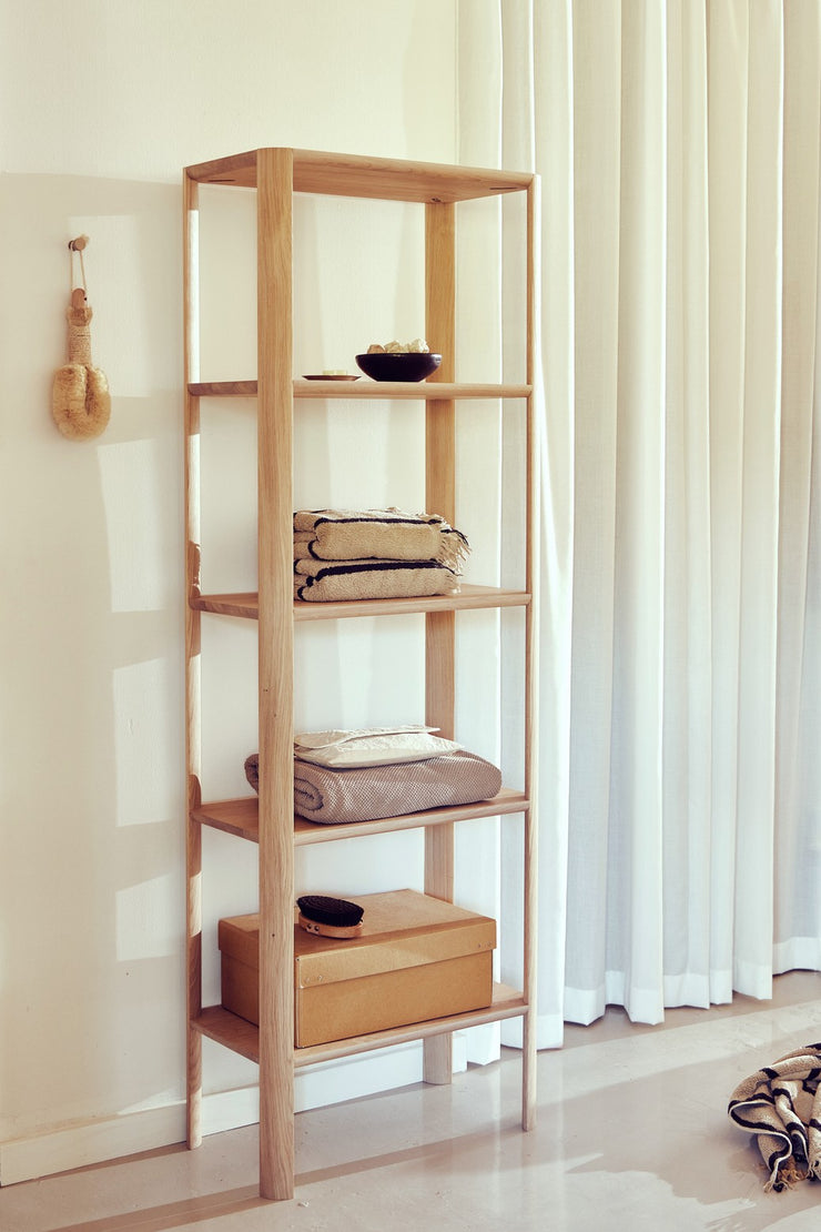 Form & Refine Leaf Shelf 0.5×5, White Oak