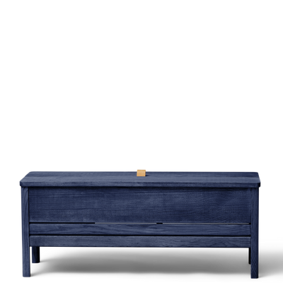 Form & Refine A Line Storage Bench 111, Indigo Blue Special Edition