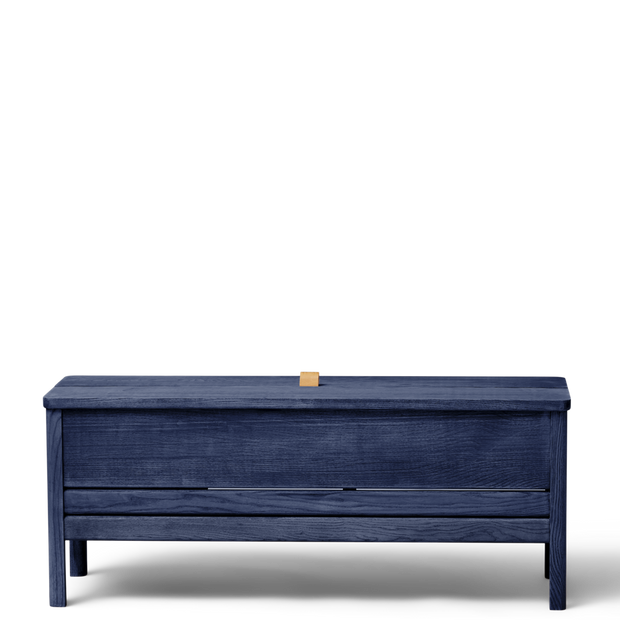 Form & Refine A Line Storage Bench 111, Indigo Blue Special Edition