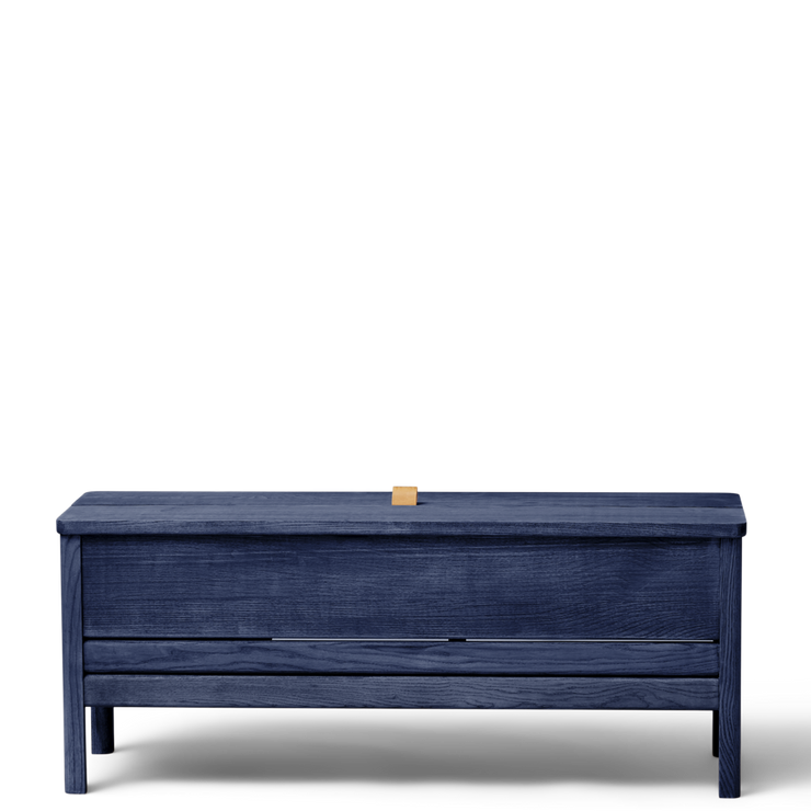 Form & Refine A Line Storage Bench 111, Indigo Blue Special Edition