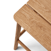 Form & Refine Angle Standard Stool 65, Oak