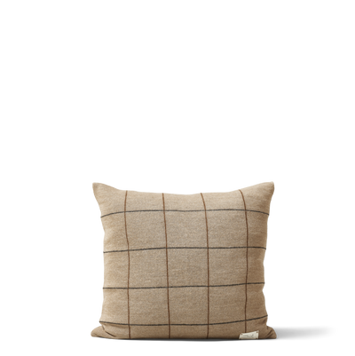 Form & Refine Aymara Cushion, New Square Brown