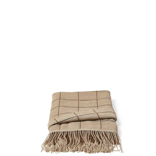 Form & Refine Aymara Blanket, New Square Brown