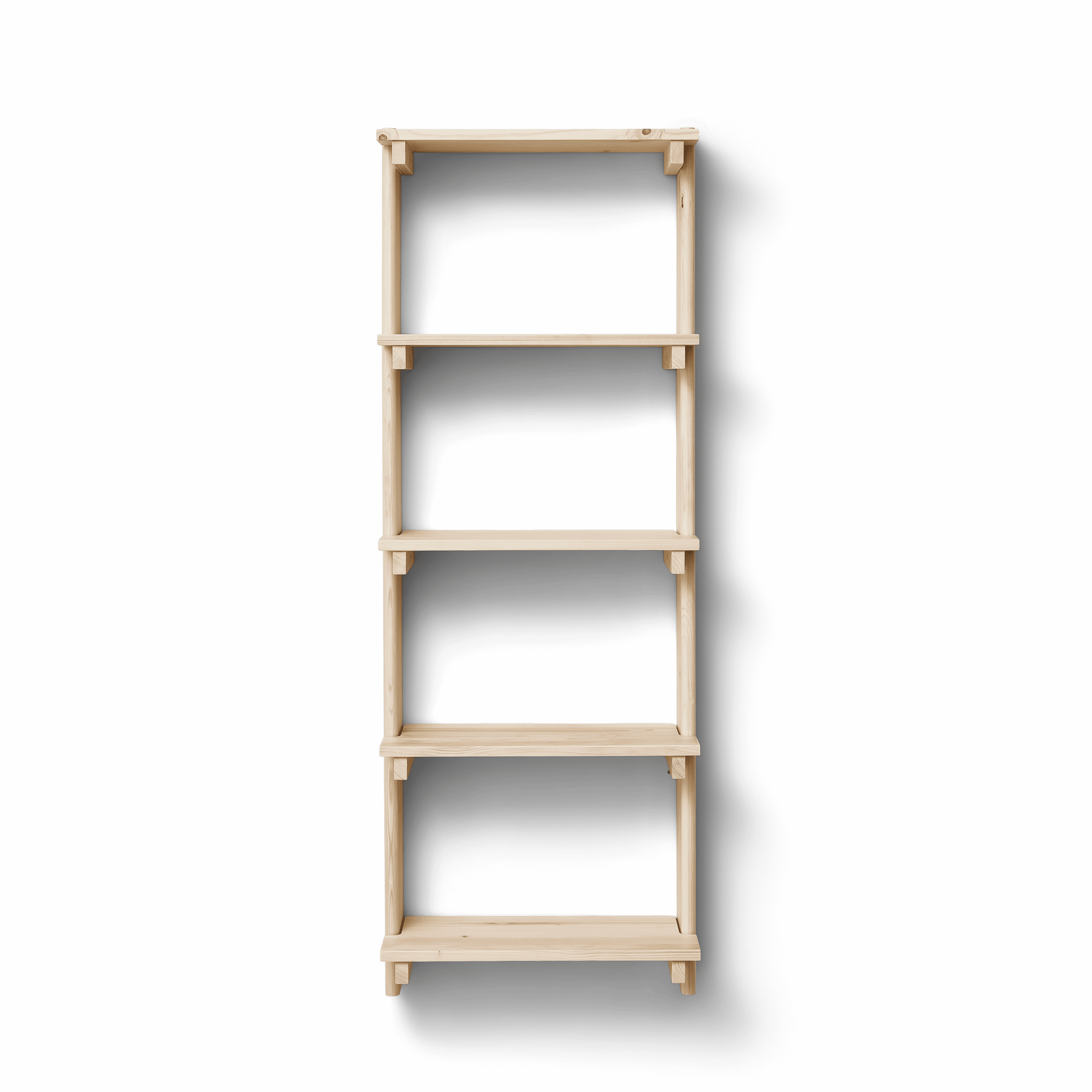 Form & Refine Beam Wall Shelf 5, Pine