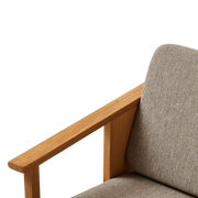 Form & Refine Block Lounge Chair, Oak Hallingdal 65-227