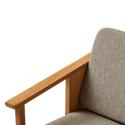 Form & Refine Block Lounge Chair, Oak Hallingdal 65