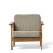 Form & Refine Block Lounge Chair, Oak Hallingdal 65