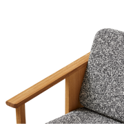 Form & Refine Block Lounge Chair, Oak Zero
