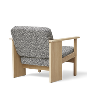 Form & Refine Block Lounge Chair, White Oak Zero