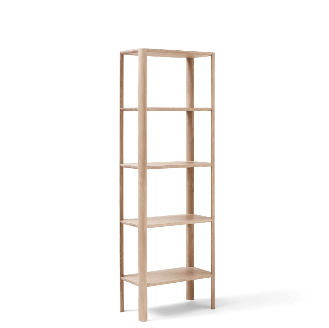 Form & Refine Leaf Shelf 0.5×5, White Oak