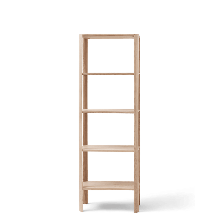 Form & Refine Leaf Shelf 0.5×5, White Oak