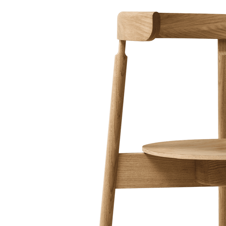 Form & Refine Lunar Chair, Oak