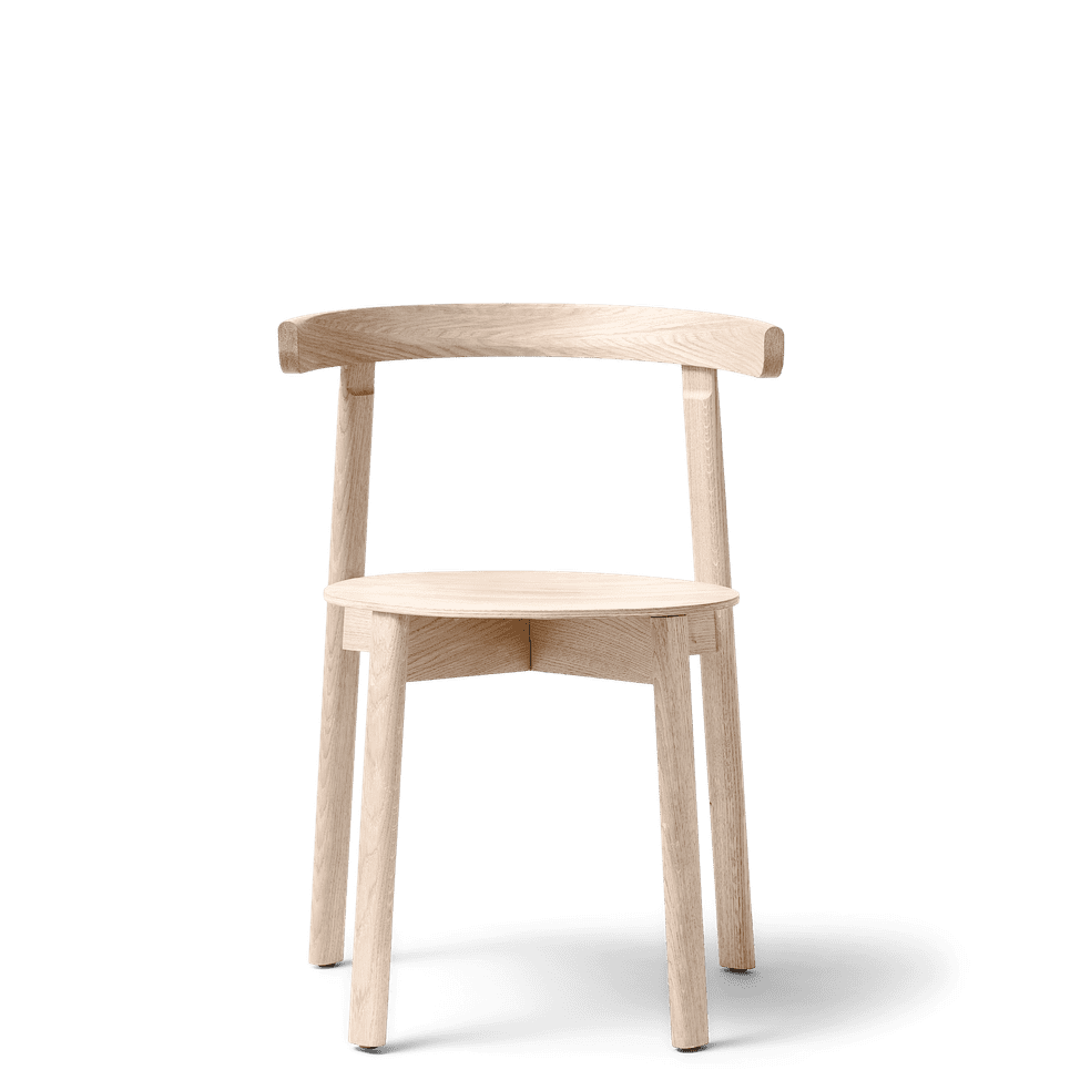 Form & Refine Lunar Chair, White Oak
