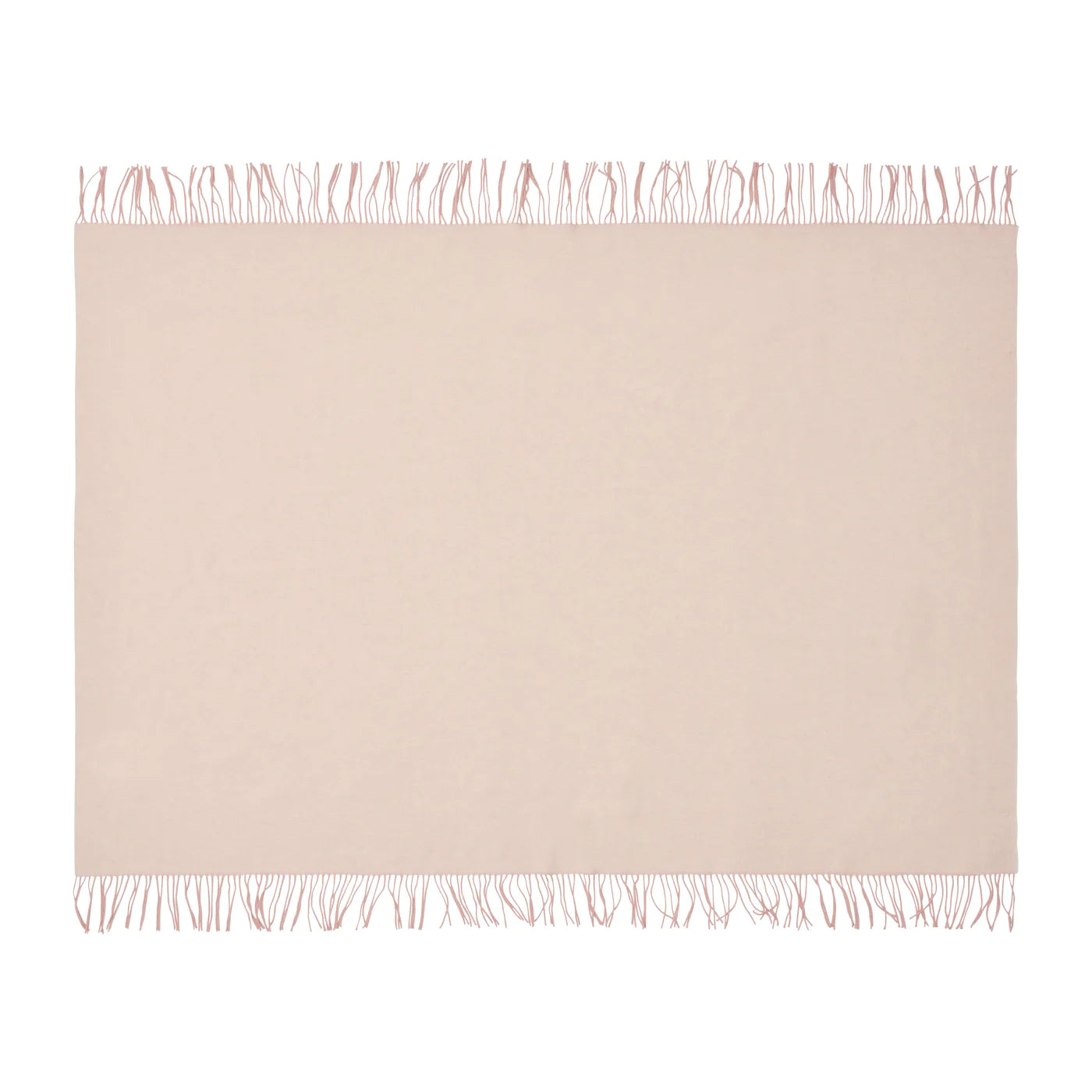 Silkeborg Uldspinderi Franja Throw - Pink/White