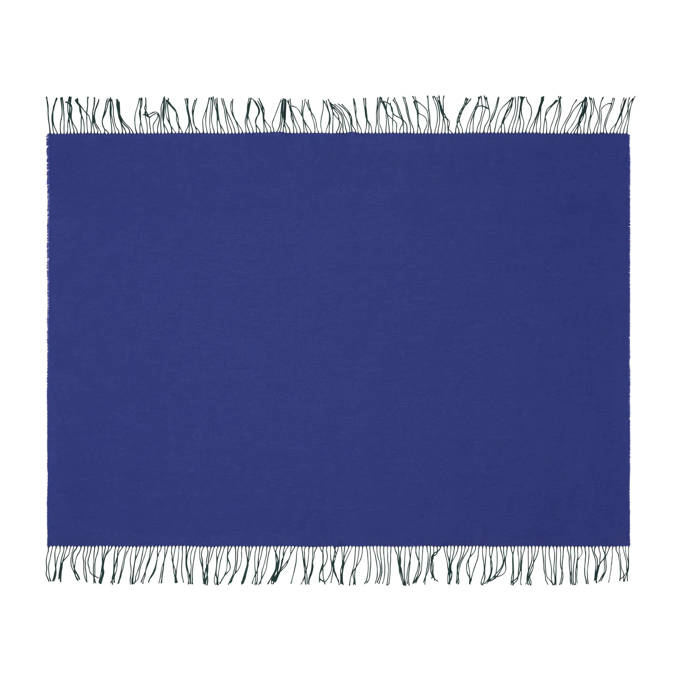 Silkeborg Uldspinderi Franja Throw - Green/Blue