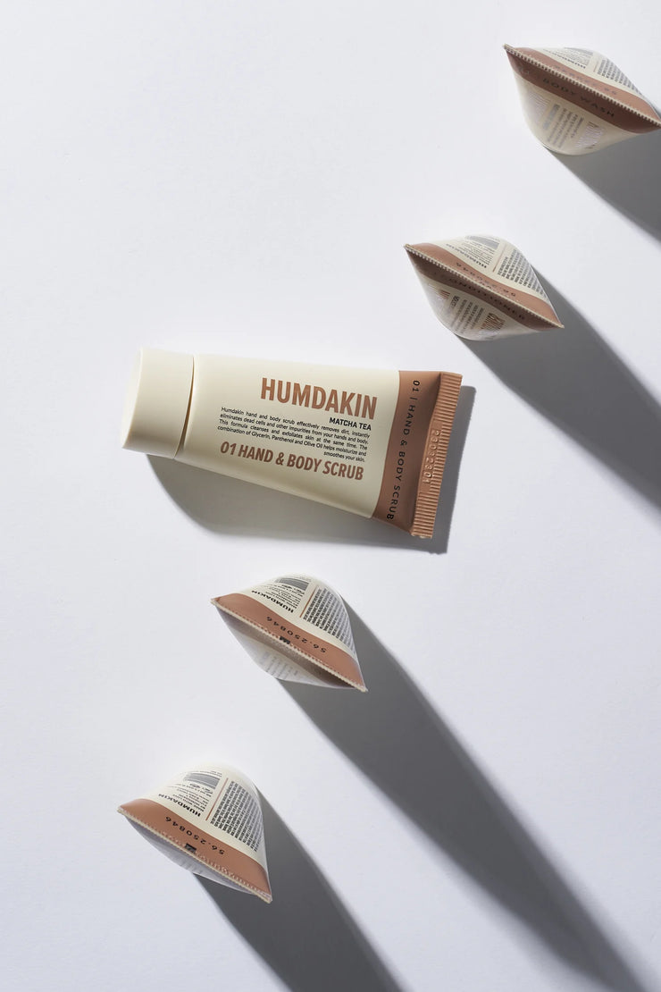 Humdakin 01 Hand and Body Scrub 1.0 fl. oz- Matcha Tea