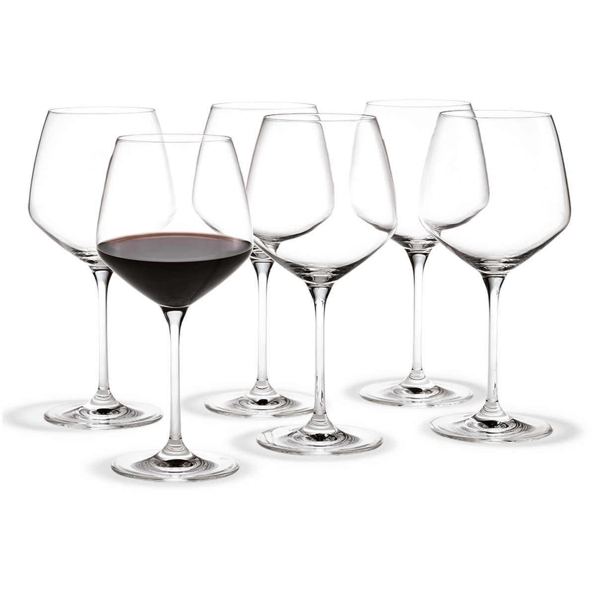 Holmegaard Perfection Large Red Wine Glass, 6 Pcs.