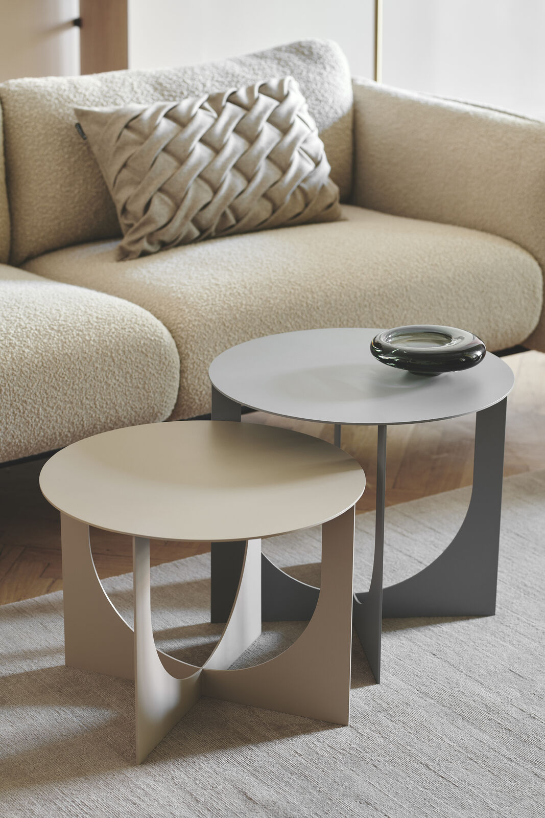 Bent Hansen Inverse V1 Table, Small, Beige