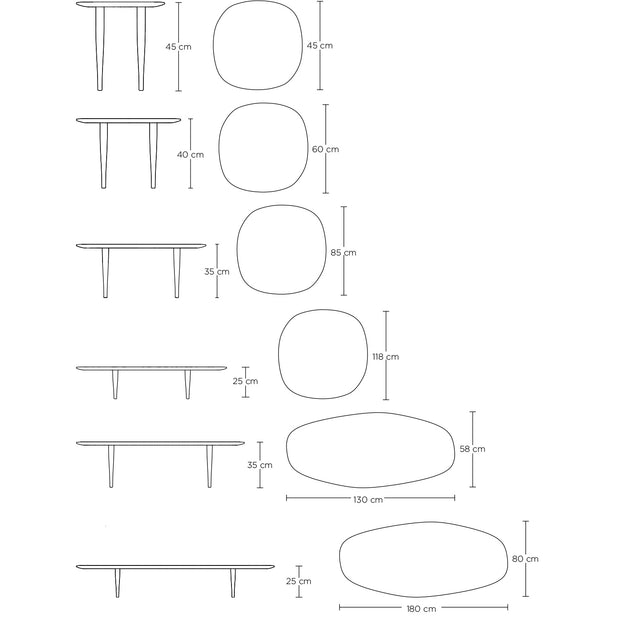 Brdr. Krüger Jari Low Tables
