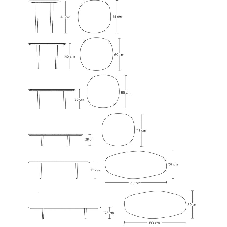 Brdr. Krüger Jari Low Tables