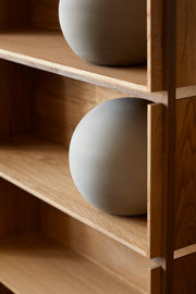 Kristina Dam Studio Globe Sculpture, Grey, Large