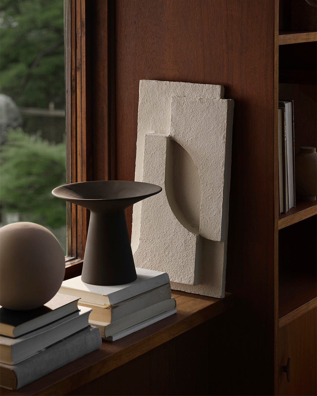 Serif Relief S | Abstract Relief Artwork | Kristina Dam Studio