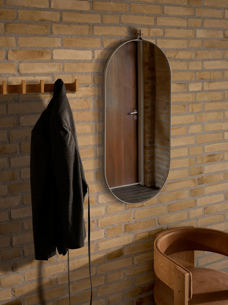 Kristina Dam Studio Dowel Mirror Round, Capsule