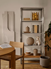 Kristina Dam Studio Foldable Shelf, Stainless Steel