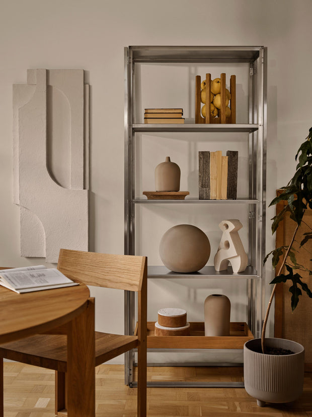 Kristina Dam Studio Foldable Shelf, Stainless Steel