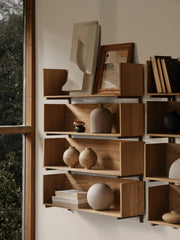 Kristina Dam Studio Globe Sculpture, Beige, Small