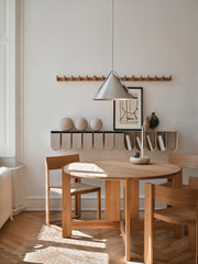 Kristina Dam Studio Globe Sculpture, Beige, Small