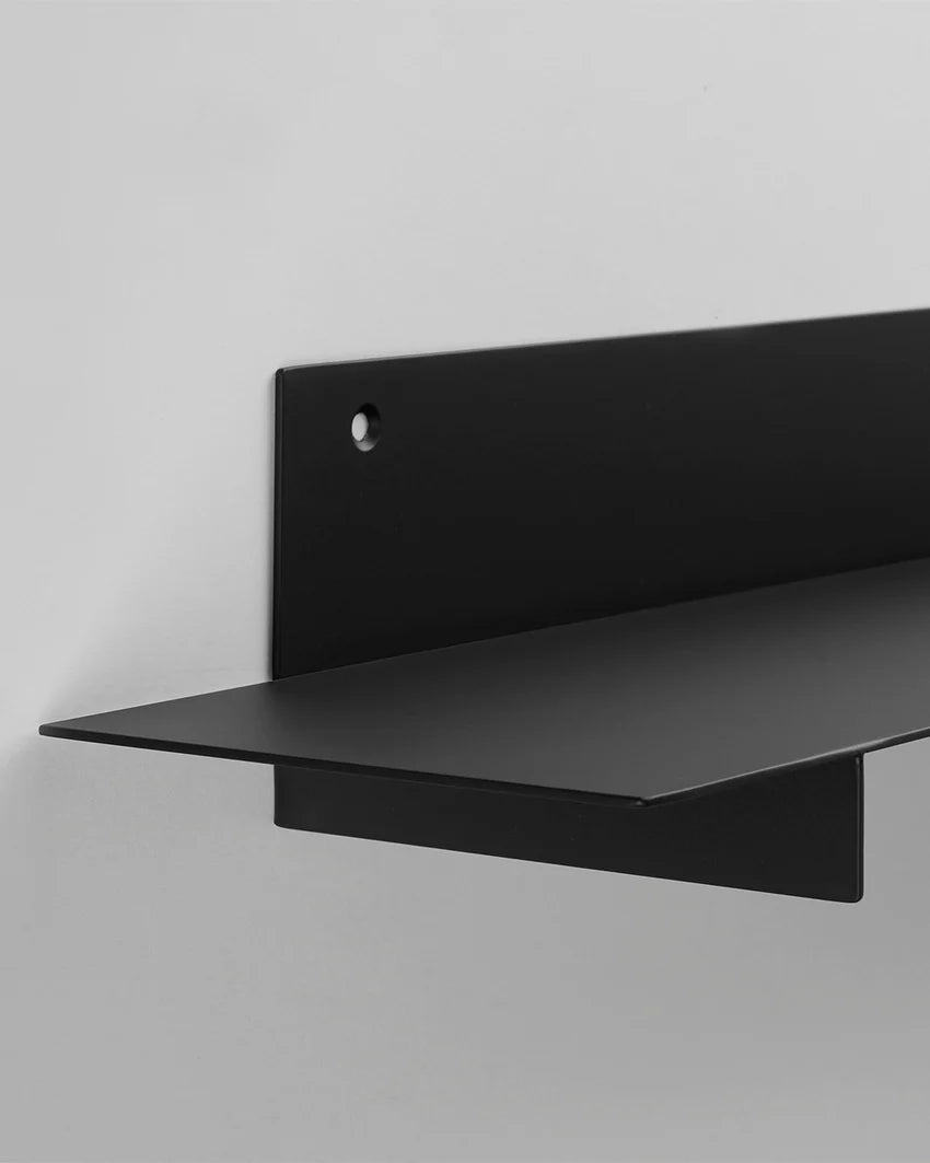 Kristina Dam Studio Planar Wall Shelf, Black, Medium