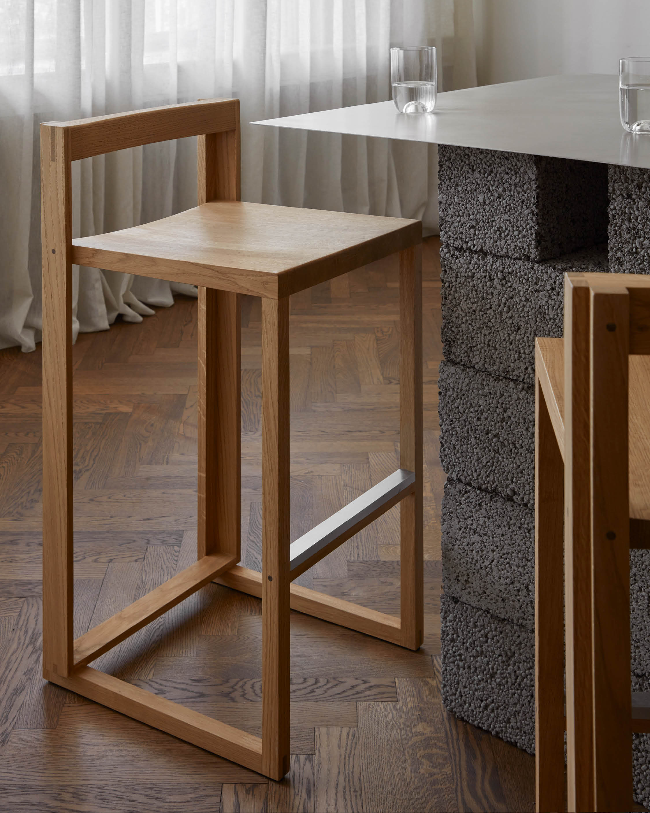 Kristina Dam Studio Outline Bar Chair