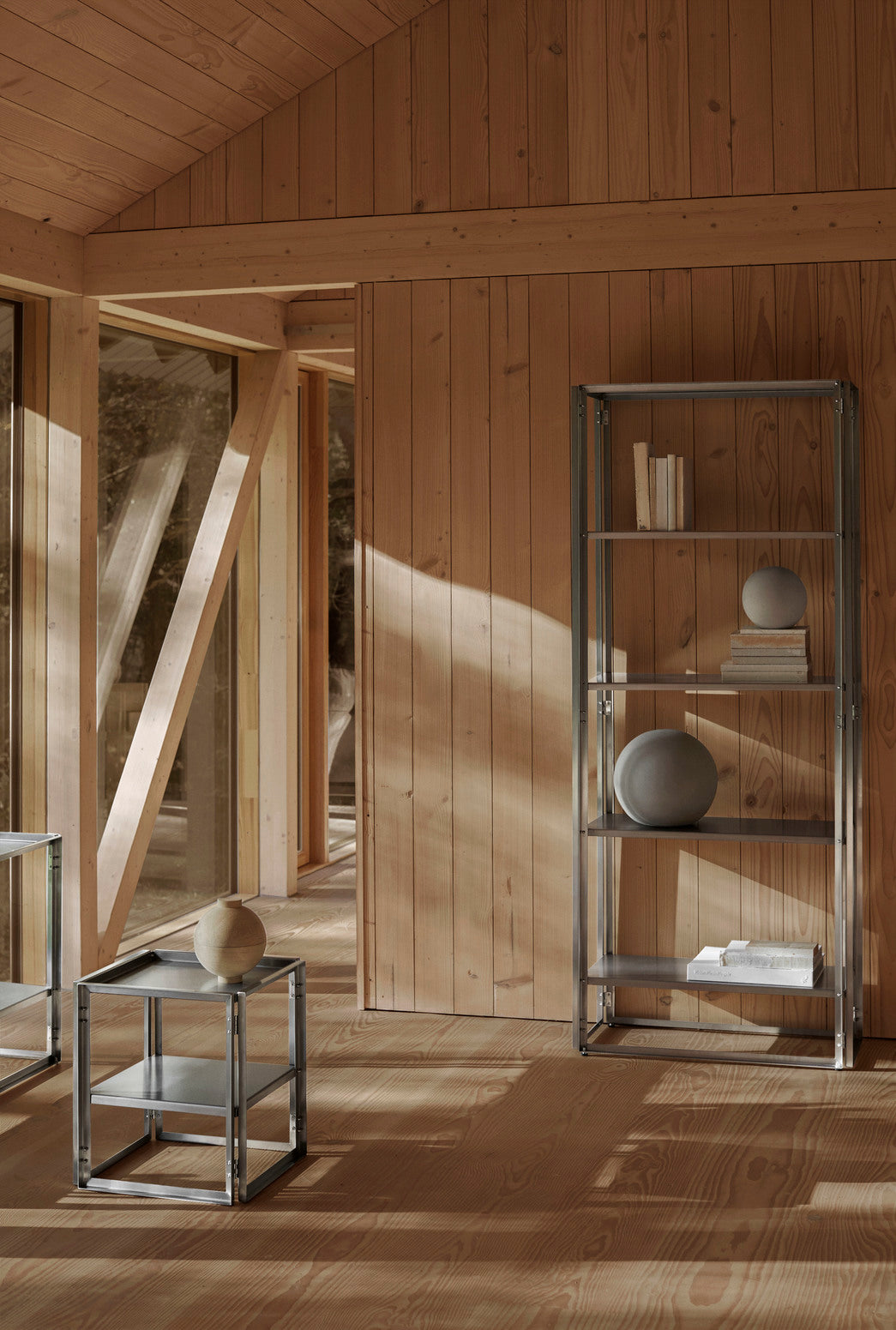 Kristina Dam Studio Globe Sculpture, Grey, Large