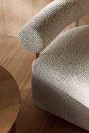 Kristina Dam Studio Solitude Lounge Chair, Beige