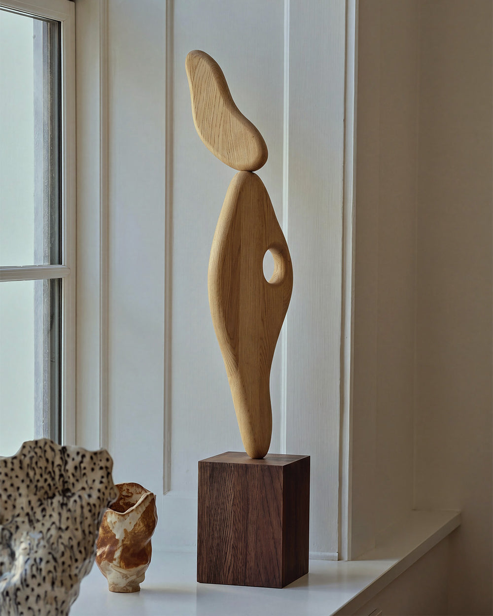 Kristina Dam Studio Balance Sculpture, Warm/Dark Brown