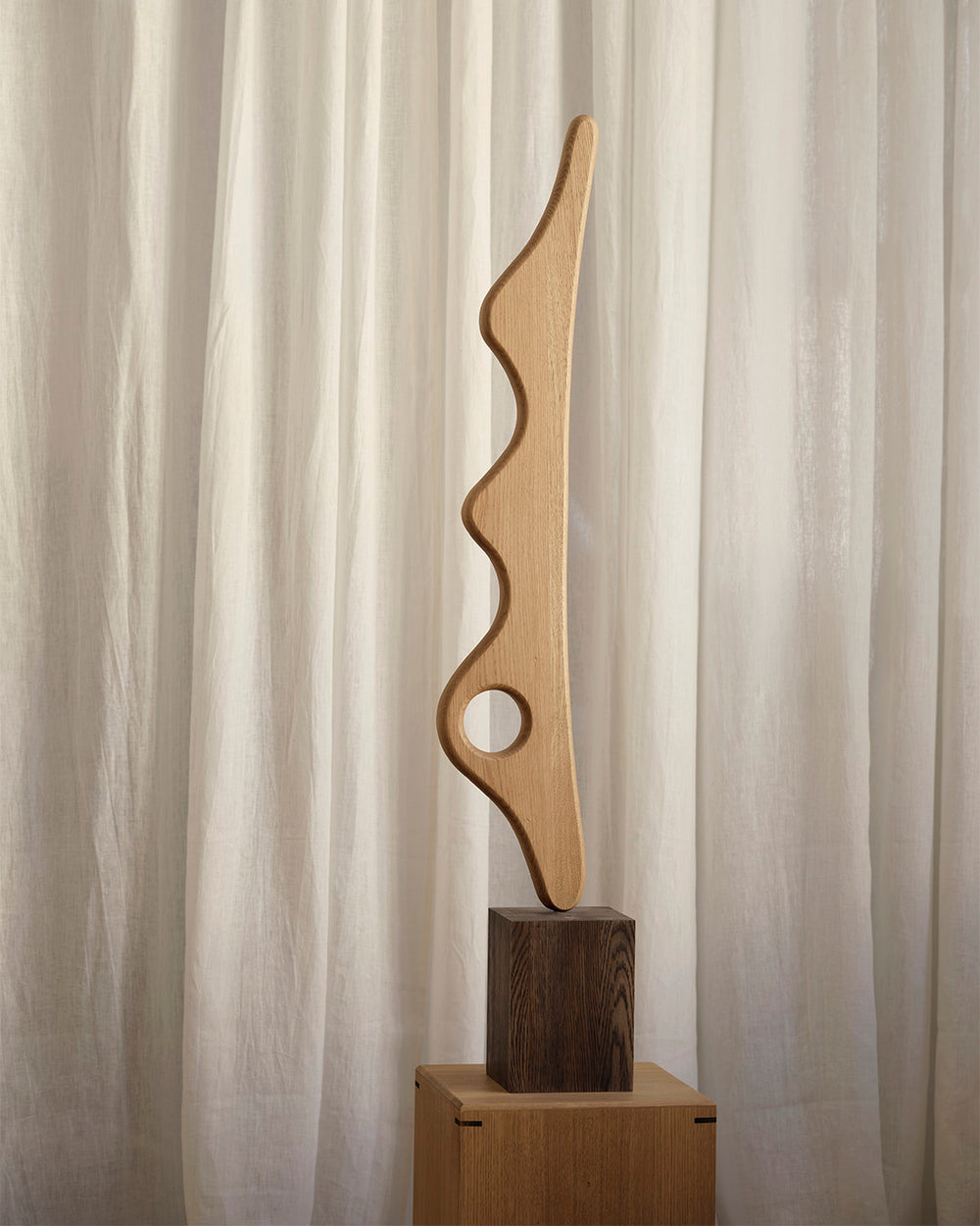 Kristina Dam Studio Drift Sculpture, Warm/Dark Brown