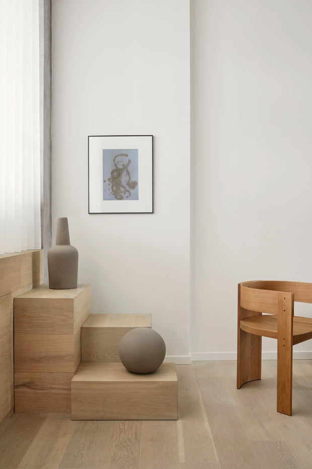 Kristina Dam Studio Globe Sculpture, Grey, Large