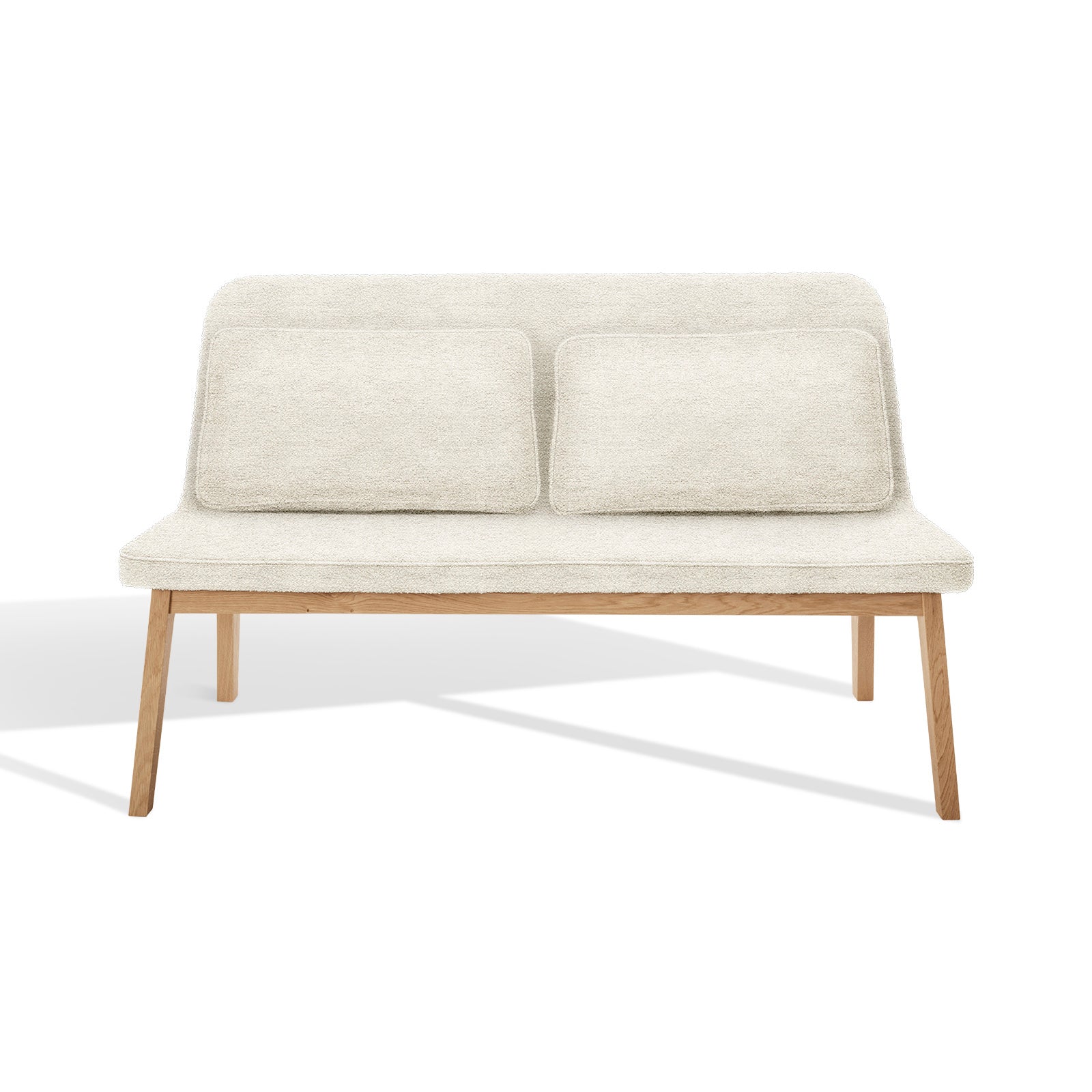 Møbel Copenhagen LEAN Lounge Sofa, Oiled Oak w/2 Cushions