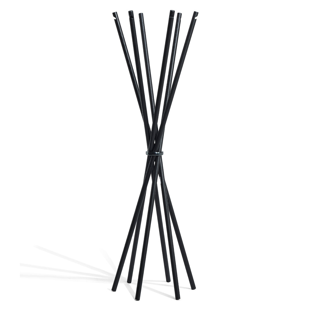 Møbel Copenhagen COAT - Coat & Hat Stand, Black Lacquered Ash