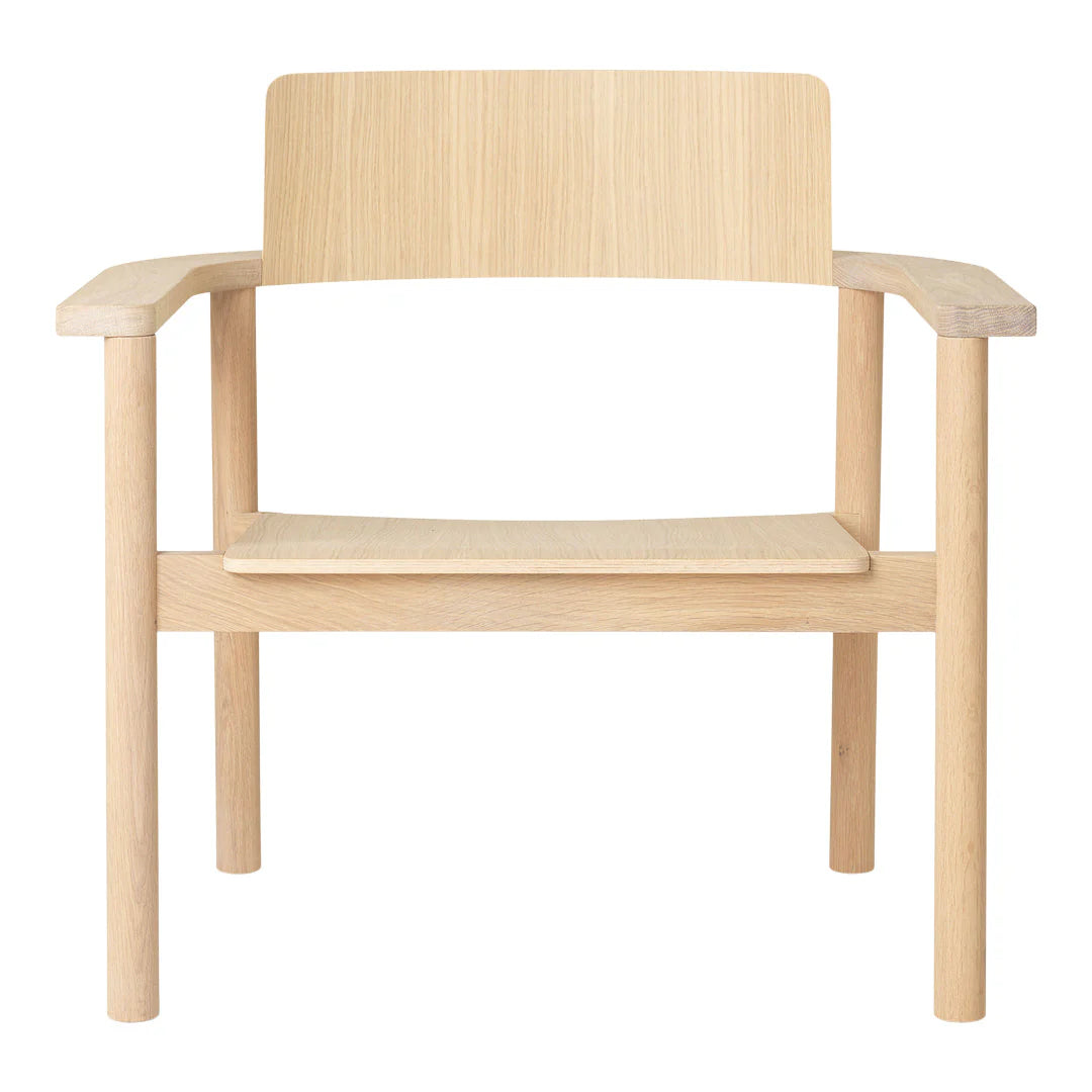 Møbel Copenhagen RUDI Lounge Armchair, White Oiled Oak
