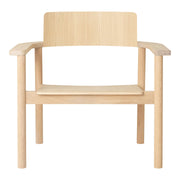 Møbel Copenhagen RUDI Lounge Armchair, White Oiled Oak