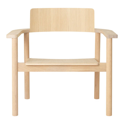 Møbel Copenhagen RUDI Lounge Armchair, White Oiled Oak