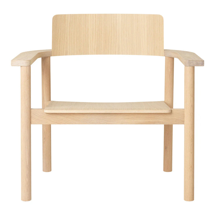 Møbel Copenhagen RUDI Lounge Armchair, White Oiled Oak