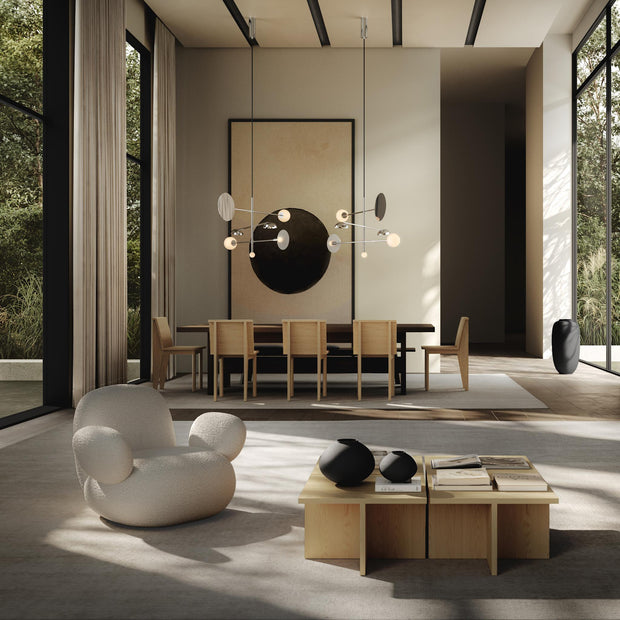 101 Copenhagen Brutus Slim Dining Chair - Natural Oak