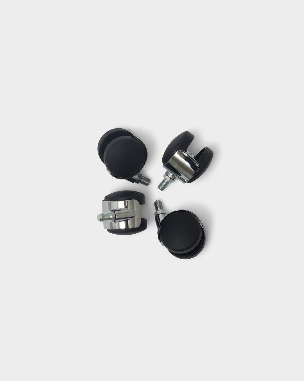 Pedestal Moon Rollin' Wheels - Chrome